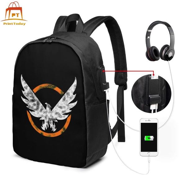 

backpack shd agent backpacks student bag school trending man - woman bags
