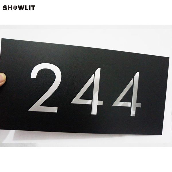 

numbers modern number design size options custom made other door hardware