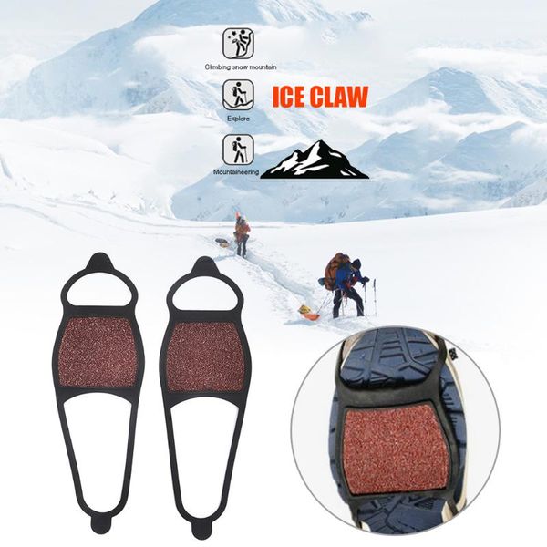 

cords, slings and webbing outdoor ice snow shoe winter anti slip shoes cover spiked grips cleats crampons travelling easy carrying portable