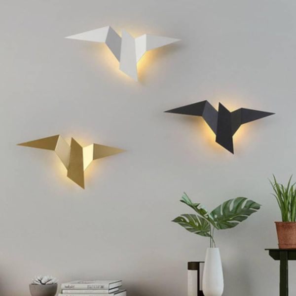 

wall lamp nordic led lamps creative special-shaped bedroom bedside decoration living room corridor aisle iron light