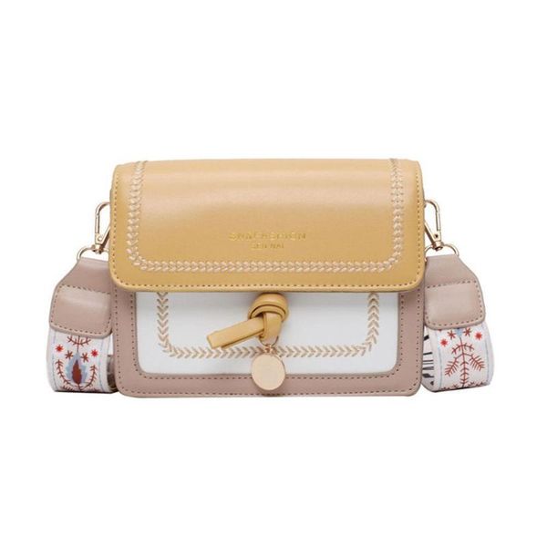 

duffel bags summer fashion female mother bag western atmosphere square shoulder messenger one-shoulder wide strap small n9h1