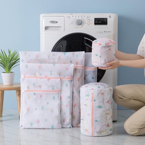 

laundry bags 1 pc zipper washing net bag large capacity socks underwear storage