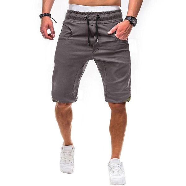 

men's shorts sport camouflage bandage casual loose sweatpants drawstring pant, White;black