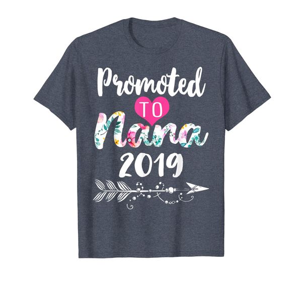 

Womens Promoted To Nana Est 2019 T shirt Mothers Day Gifts, Mainly pictures