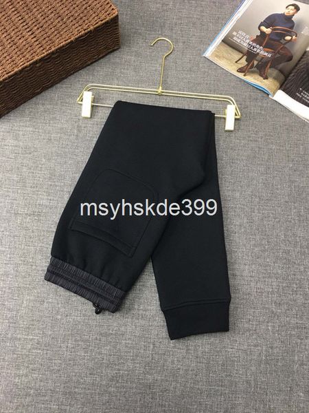 

men's pants 20 men's leisure pants luxury wechat trend, Black