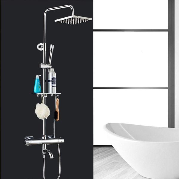 

bathroom shower set rain themostatic faucets head bath mixer with hand faucet rainfall sets