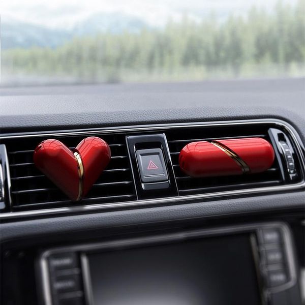 

car air freshener nice convertible heart shape auto conditioning outlet fragrance clip decor ornament perfume gift