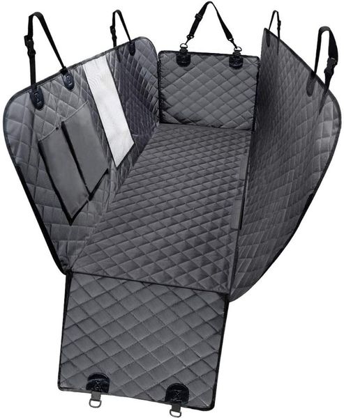 

cat carriers,crates & houses mesh waterproof pet carrier car rear back seat dog cover mat hammock cushion protector black traval with zipper