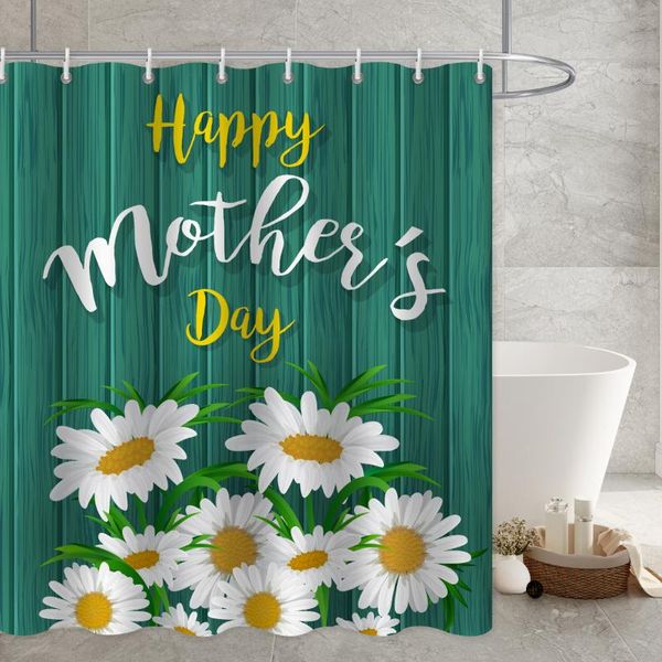 

shower curtains small fresh chrysanthemum pattern simple fruit strawberry watermelon curtain bathroom renovation home decoration