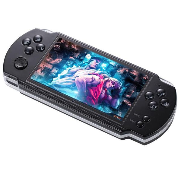 

portable game players mini handheld video console 5 inch built-in 3200 games support for gb/cps/fc retro arcade hd