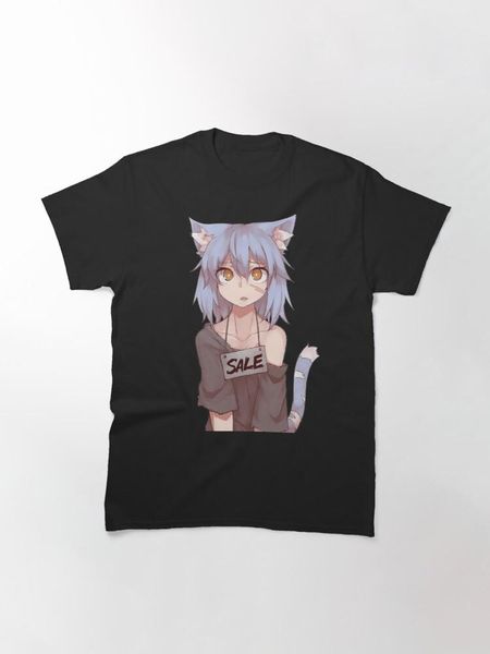 

men's t-shirts poor neko classic t-shirt, White;black