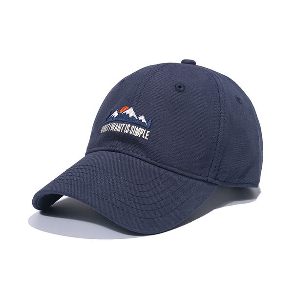 

fashion designers base ball cap for boys japanese street retro english letter mountain peak embroidery hip hop baseball hat sun-poof peaked, Blue;gray