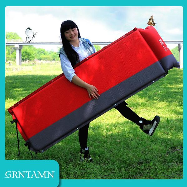

automatic inflatable mattress thickening 5cm outdoor camping mat tent folding sleeping pad car air pads