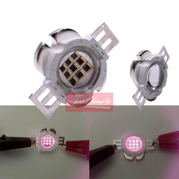 

light beads high power led ir infrared 740nm 850nm 940nm 10w emitter lamp with 60-90 degree lens