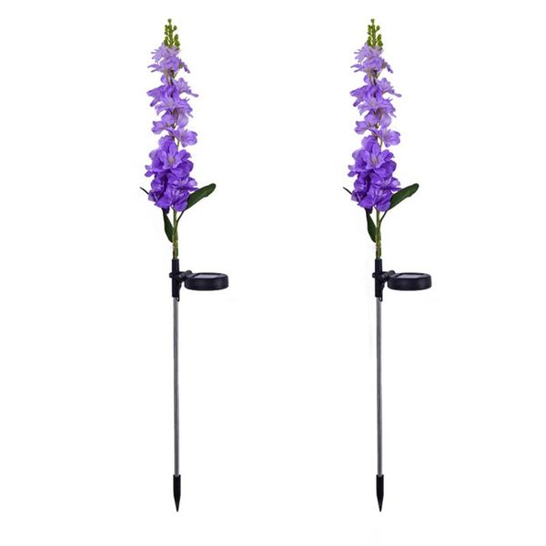 

lawn lamps solar light led blue red pink violet lamp outdoor waterproof garden courtyard park decorative 2pcs