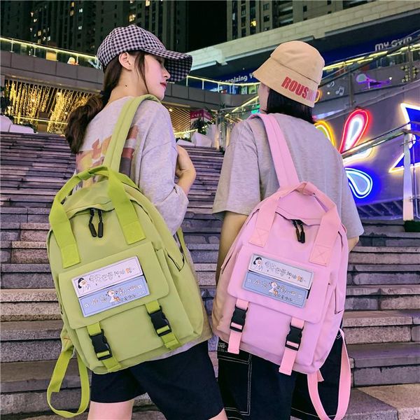 

backpack korean version of autumn and winter travel fashion portable female high-capacity student school bag