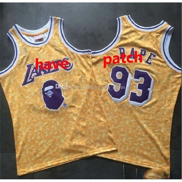 

092020men los&13;angeles #13lakers#majestic93 blue chimpanzee memorial basketball jerseys, secret embroidered basketball jerseys, 01, Black