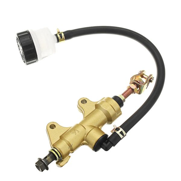 

motorcycle dirt pit atv rear foot brake master cylinder reservoir