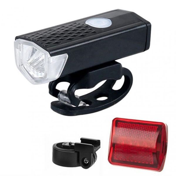 

bike lights bicycle light back headlight lamp and usb led rechargeable set mountain cycle front