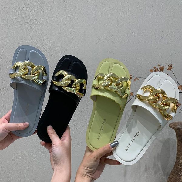 

flat shoes female slippers soft slides square toe slipers women fashion low rivet rubber flip flops comfort 2021 luxury, Black