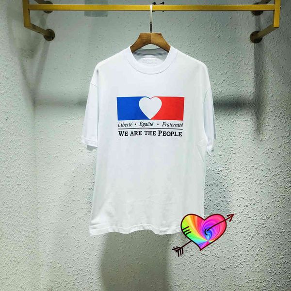 

2021ss 5colors color t-shirt men women print tee short sleeve, White;black