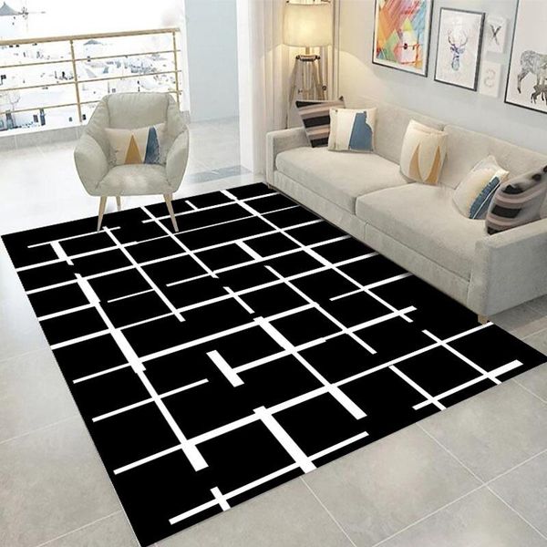 

carpets abstract geometry pattern lamb velvet material europe carpet rug living room bedroom study coffee table decorative