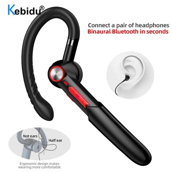 

headphones & earphones fingerprint touch 5.0 bluetooth headset handshifi wireless earphone waterproof earpiece with mic 110mah lithium