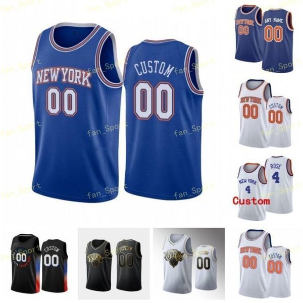 

75th city earned edition custom taj 67 gibson frank 11 ntilikina obi 1 in jared 0 harper theo 21 pinson basketball jerseys men, Black