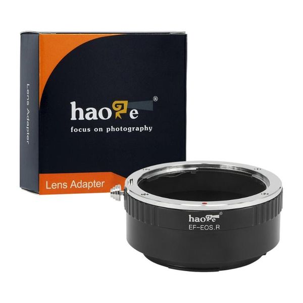

lens adapters & mounts haoge manual mount adapter for eos ef efs ef-s to rf camera such as r