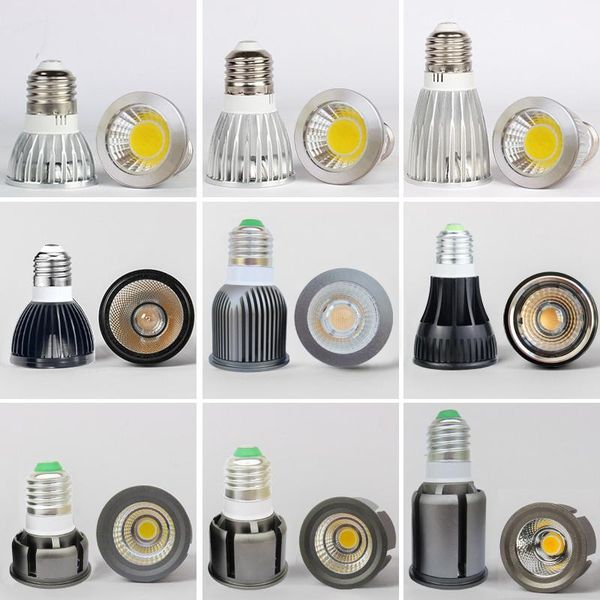 

bulbs led spotlight cup cob shoot bulb e27 screw gu10 downlight 3w5w7w10 wasuper bright warm white light source