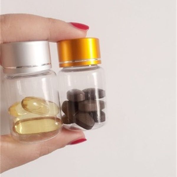 

small and large pet sample packed in 15ml 20ml 30ml transparent plastic bottles