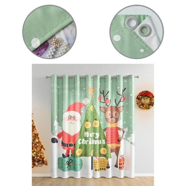 

curtain & drapes washable 2pcs/set brief chic delicate window removable treatment bright-colored for el