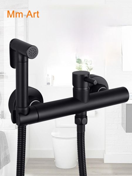 

bathroom shower sets bidet toilet flusher spray gun and cold faucet water pack