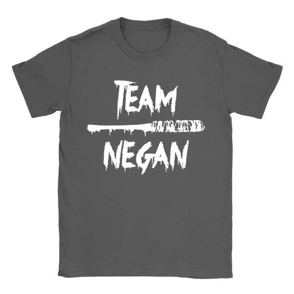 

team negan mens t-shirt walking dead the saviors gift funny lucille, White;black