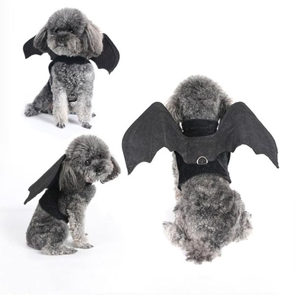 

pet dog costumes harness outfits bat cosplay clothes for small dogs cats - size cat