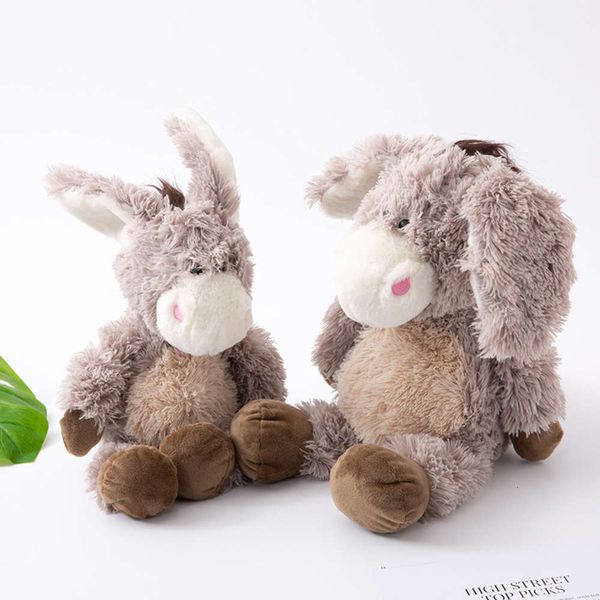 

year plush doll donkey doll children gift, Blue