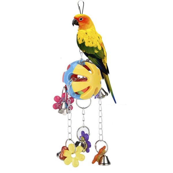 

other bird supplies anti bite hanging cockatiel parrot durable hammock swing cage pet parakeet chew toy