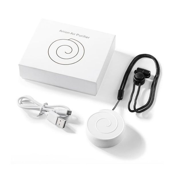 

air purifiers sanq 2pc usb portable wearable purifier personal mini necklace negative ion freshener no radiation low noise