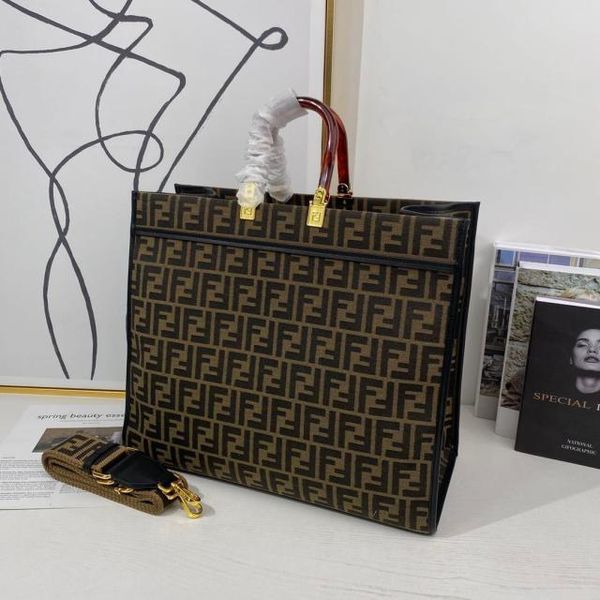 

handbag luxurys bags branded crossbody designer tote bag shoulder_bag ff style cloth 11 street fashion letter brown lazy windsurfing super l