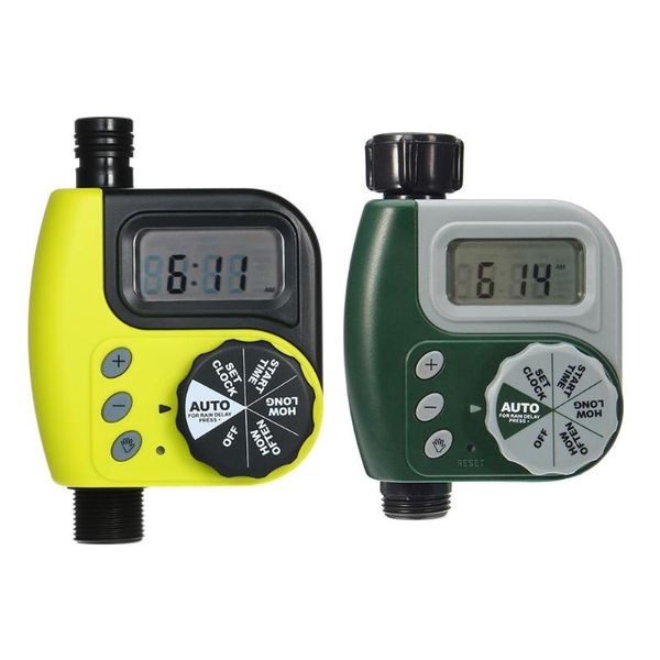 

garden irrigation controller automatic watering timer faucet hose bib electronic water control system equipments