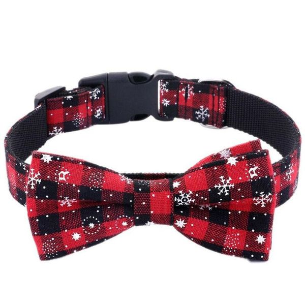 

xmas dog cat puppy bow tie necktie collar bowtie pet accessories adjustable collars & leashes