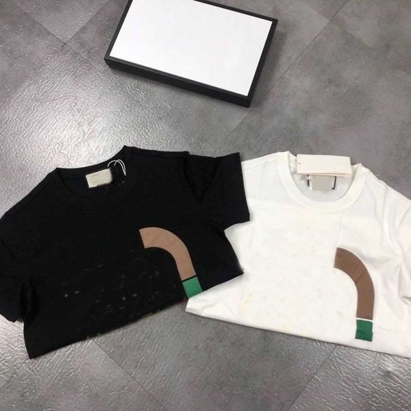 

2021 fashion t shirts for men letter joint printing mens womens clothing short sleeved tshirt tees, White;black