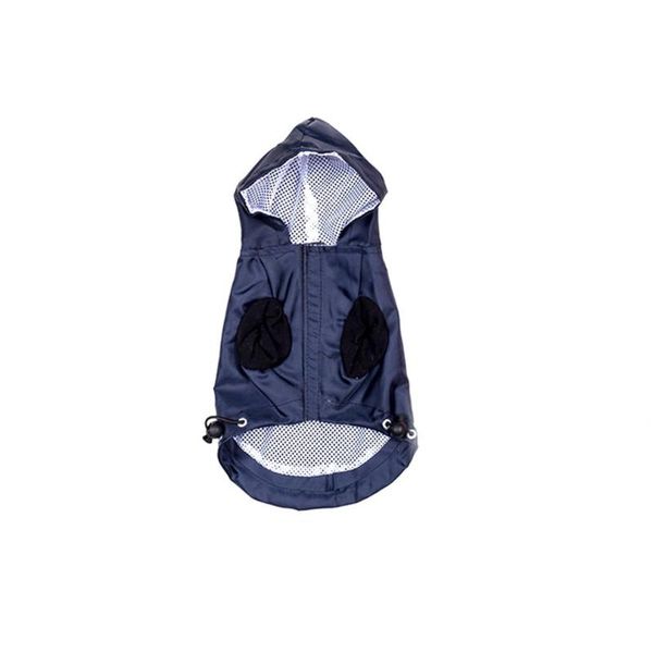 

dog apparel pet puppy cat waterproof raincoat hooded outdoor jacket