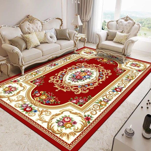 

european luxury living room carpet nordic bedroom bedside mat chinese carpets