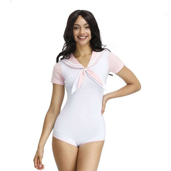 

student fun casual dresses uniform maid one piece underwear, Black;gray