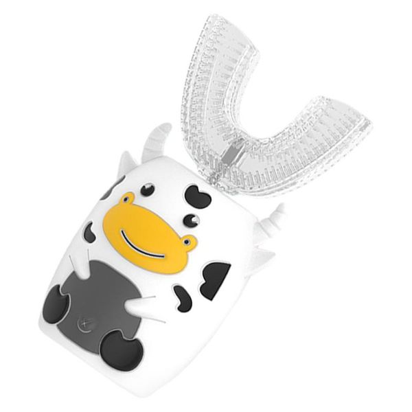

smart electric toothbrush u-shape cow shape baby cartoon kids