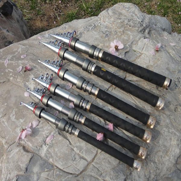 

1.3-2.4m mini fishing rod portable carbon fiber pocket spinning vara de pesca boat rods