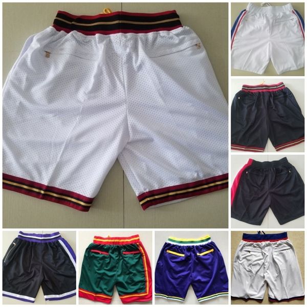 

just basketball pocket shorts purple green white black, Black;blue