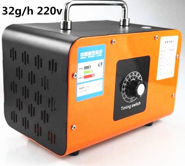 

220v 110v 32g/h red ozone generator air purifier ozonizador machine ozono ozon deodorant disinfection with timing purifiers
