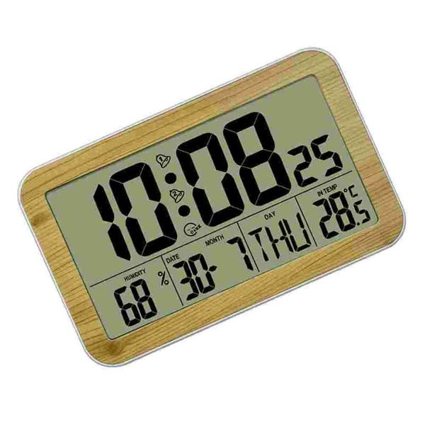 

wall clocks 1pc multi-functional alarm clock deskcalendar home